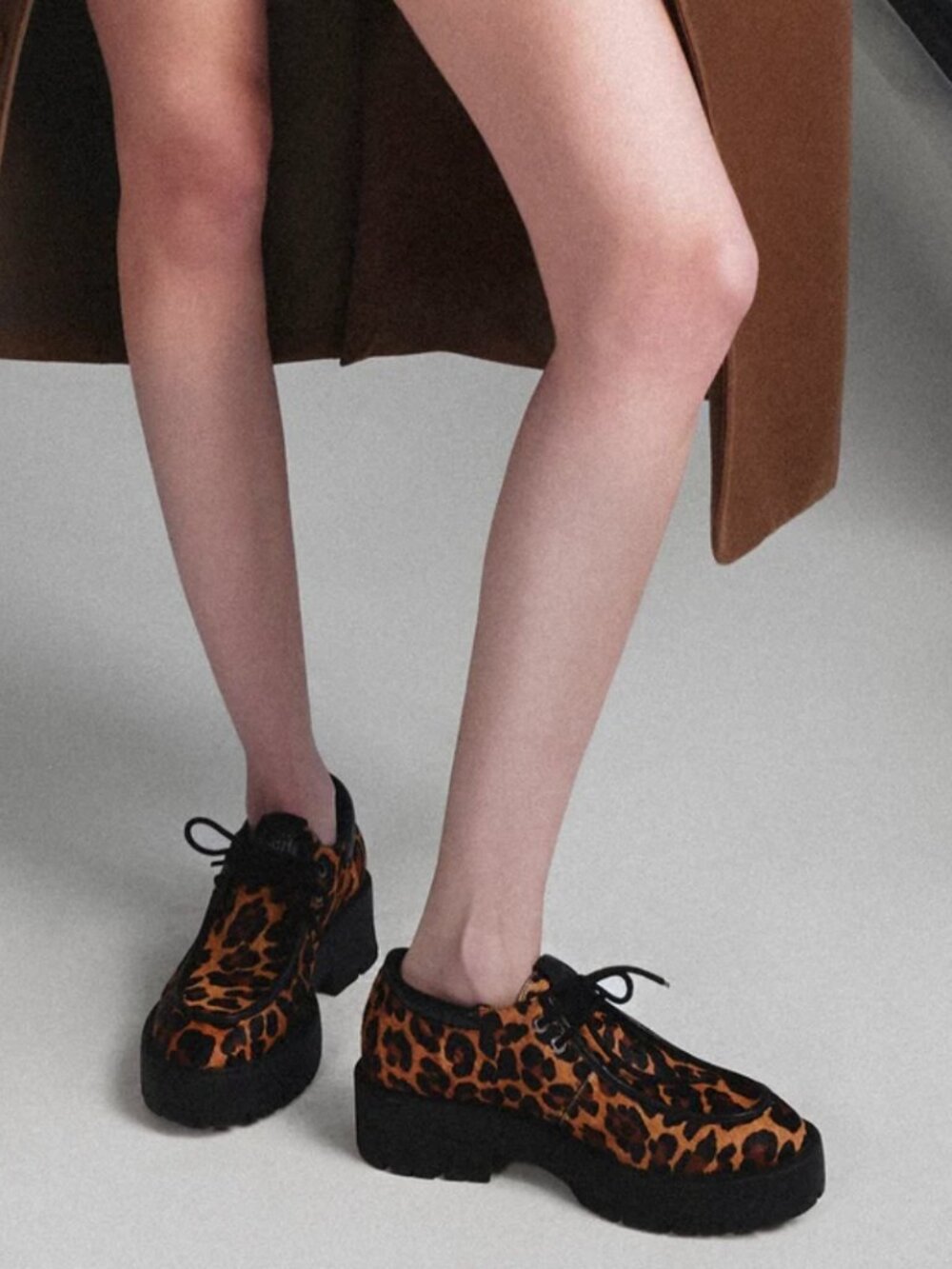 Schutz Cia Calf Hair Oxfords Like New